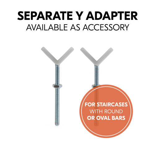 Zábrana Open N Stop 2 Set 75-80 cm + nadstavec 9 cm White Hauck