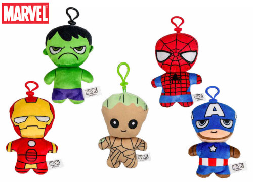 Marvel prívesok na kľúče plyšový 13 cm 12 m+