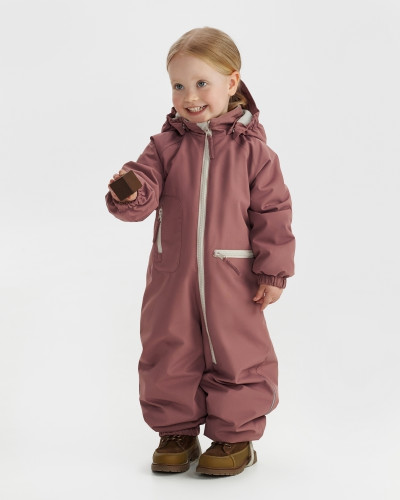 Prechodová kombinéza Ulli Pink Clay Leokid