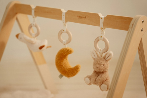Drevená hrazdička Newborn Naturals Little Dutch