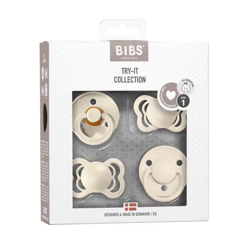 Cumlíky kaučuk/silikón Try it kolekcia Veľ. 0 - 6 m Bibs