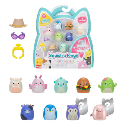 Squish a longs sada 8 figúrok