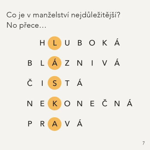 Minikniha Albi - Pre novomanželov