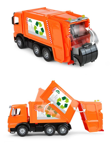 Auto smetiarka Worxx plast 53 cm Mercedes Arocs