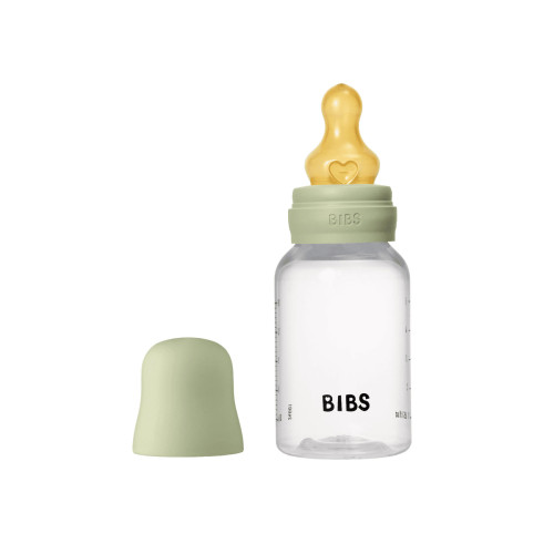 Antikoliková fľaša s kaučukovým cumlíkom 150 ml Bibs