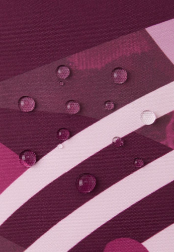 Detský zimný overal s membránou Reima Puhuri - Cool Burgundy