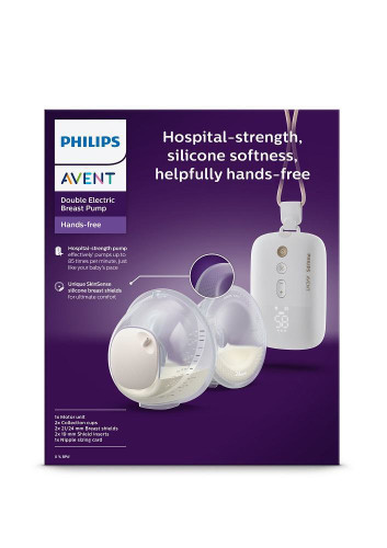 Odsávačka materského mlieka elektrická Hands-Free Duo Premium Plus SCF532/11 Philips Avent