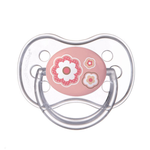 Cumlík 6 - 18 m silikónový symetrický Newborn Baby Canpol babies