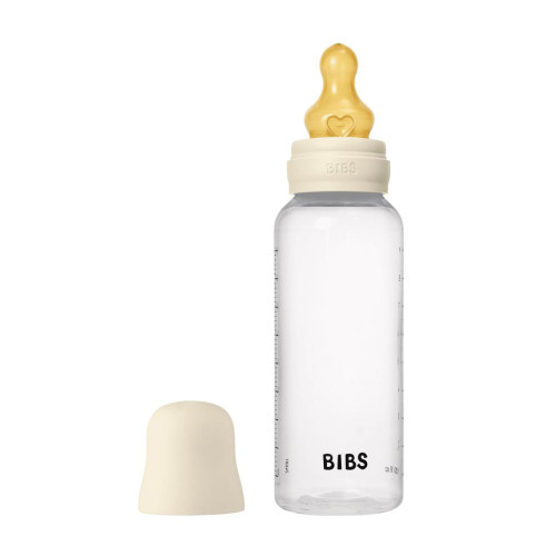 Antikoliková fľaša s kaučukovým cumlíkom 270 ml Bibs