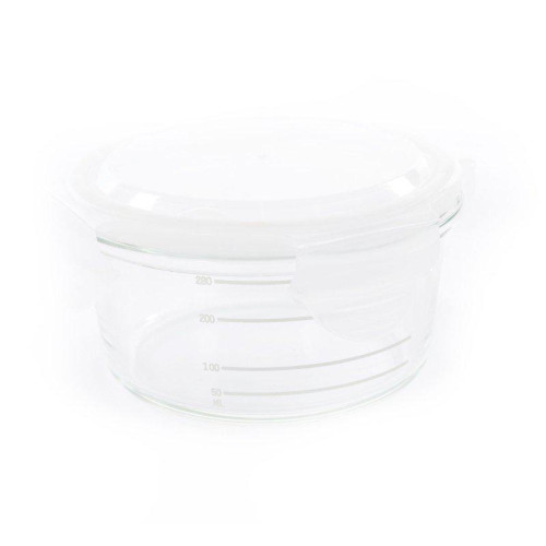 Sklenené misky s viečkami B-Glass Bowls 280 ml Bo Jungle