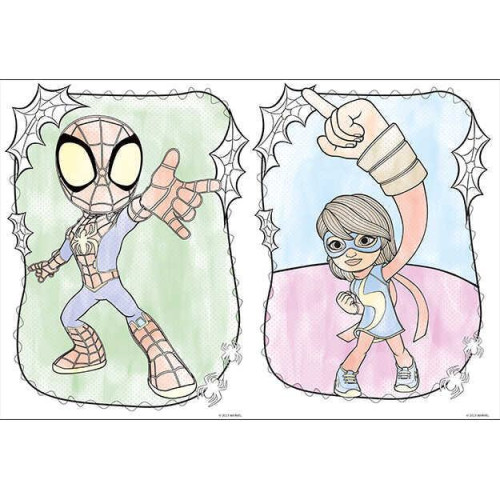 Maľuj vodou A5 Spidey