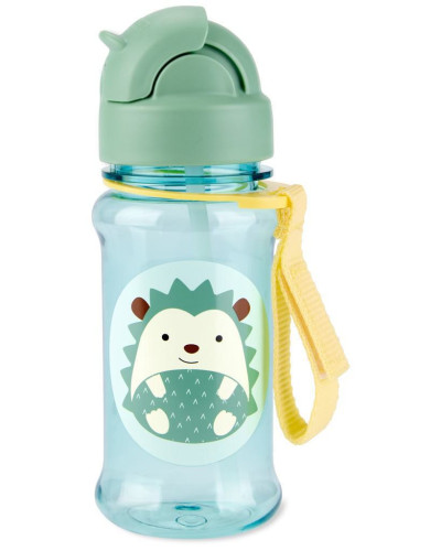 Zoo tritan Fľaša so slamkou 355 ml 12m+ Skip hop