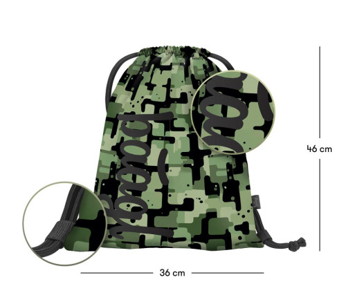 Set 3 Coolmate Green: batoh, peračník, sáčok Baagl