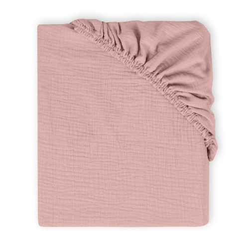 Mušelínové prestieradlo s gumou 60 x 120 cm BabyMatex