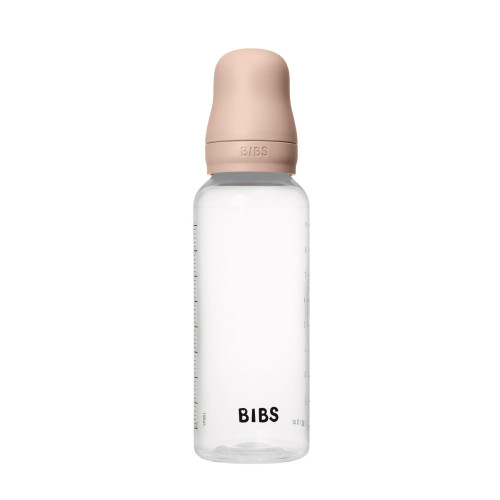 Antikoliková fľaša s kaučukovým cumlíkom 270 ml Bibs