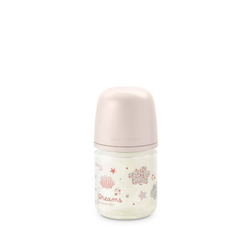 Fľaša sklo Dreams 120 ml fyziologická Sx Pro +0 XS Suavinex