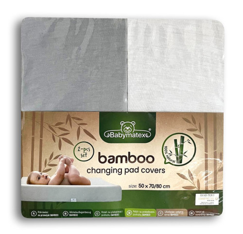 Poťah na prebaľovací pult Bamboo 2 ks 50 x 70/80 cm Babymatex