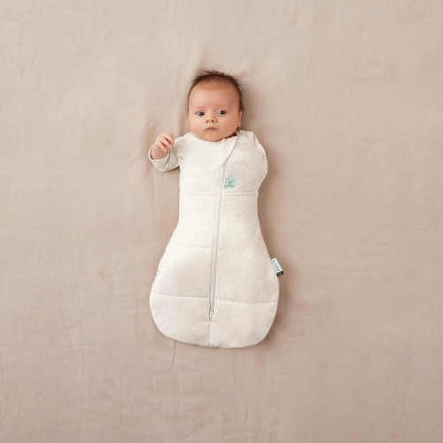 Zavinovačka a vak na spanie 2 v 1 Cocoon Oatmeal Marble 2,5 Tog Ergopouch