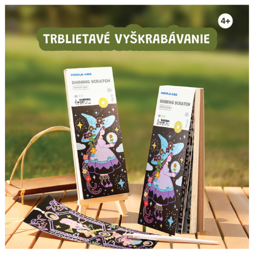 Trblietavé vyškrabovanie Starlight Girls Jarmelo