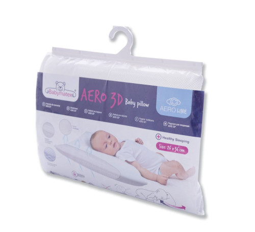 Vankúš do kočiara Aero3D 36 x 26 cm BabyMatex