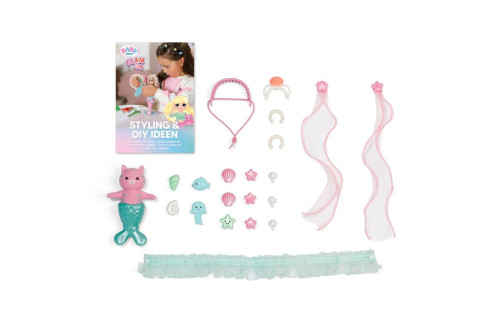 Morská víla Sparkle Baby born Zapf