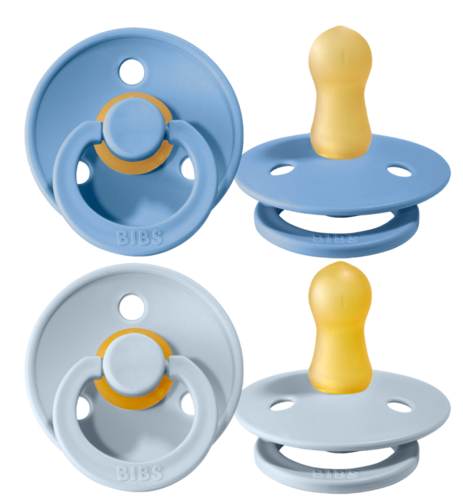 Cumlíky kaučuk 2 ks 0-6 mesiacov Colour Bibs