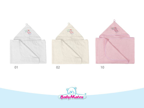 Osuška s kapucňou Maxi junior 140 x 70 cm Babymatex
