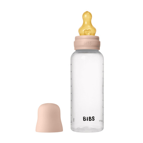 Antikoliková fľaša s kaučukovým cumlíkom 270 ml Bibs