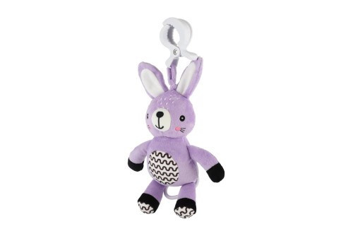 Naťahovací hrací strojček plyš 30 cm záves na postieľku/kočík Babyted