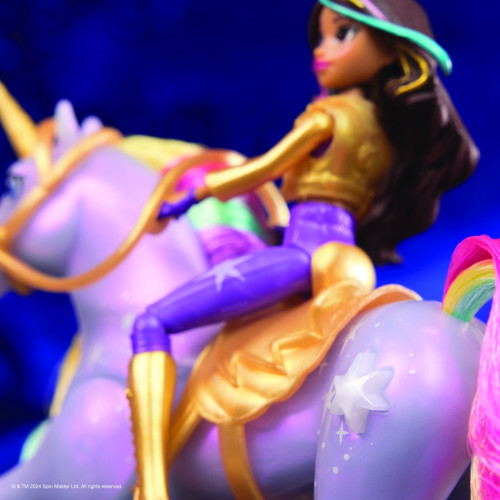 Unicorn academy svetelný jednorožec a figúrka Sophia & Wildstar 11 cm