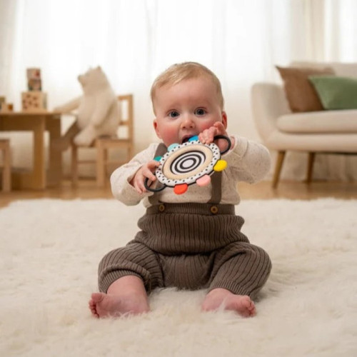 Wimmer okrúhle zrkadlo Grasp & See Manhattan Toy