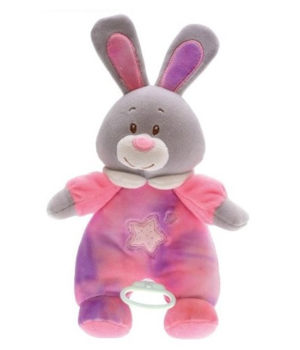 Baby Happiness zvieratko plyšové 26 cm so zvukom na natiahnutie 0 m+