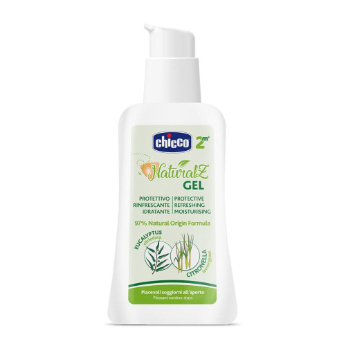 Gél proti komárom ochranný a osviežujúci 97% prírodných zložiek 60 ml, 2 m+ Chicco