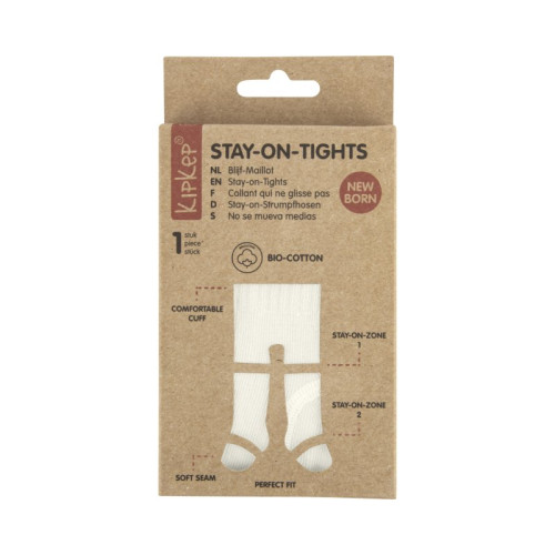 Detské pančuchy Stay-on-Tights Off White
