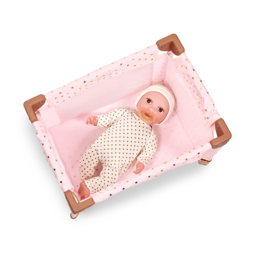 Postieľka pre bábiku s doplnkami LullaBaby