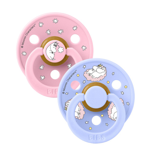 Cumlíky Moomin Colour kaučuk 0-6 m 2 ks Bibs