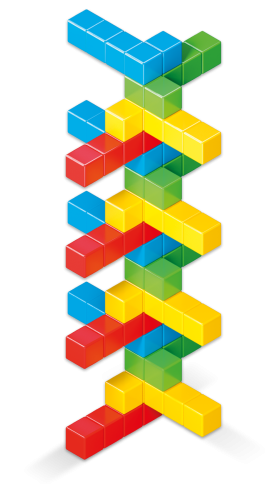 Geomag Magicube Full Color 64 dielikov