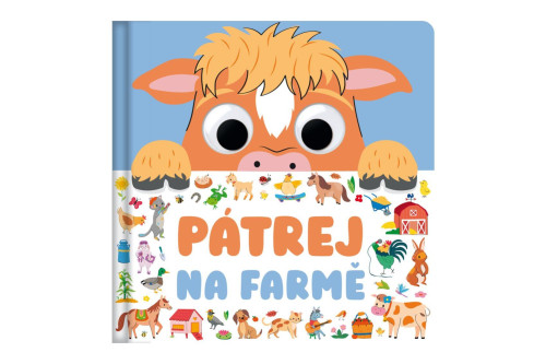 Knižka Pátraj na farme 20 x 20 x 1,5 cm