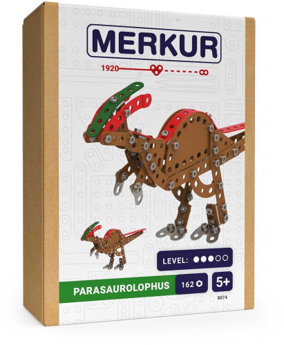 Stavebnica Parasaurolophus 162 ks v krabici 13x18x5 cm Merkúr
