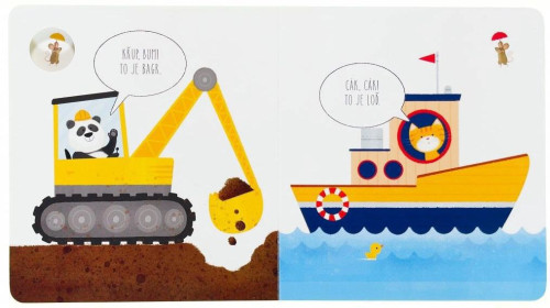 Všetko, čo jazdí - Prvé slová Matthew Oldham, ilustrácie Tony Neal
