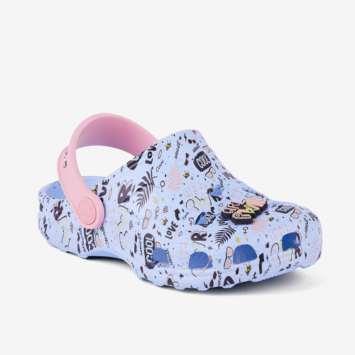 Detské nazúvaky clogsy Little Frog Girl Pwr Coqui