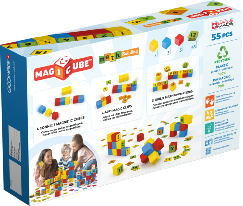 Geomag Magicube Math 55 dielikov