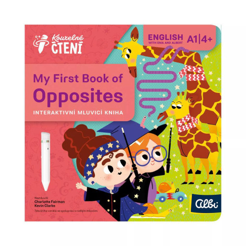 Kúzelné čítanie Kniha My First Book of Opposites