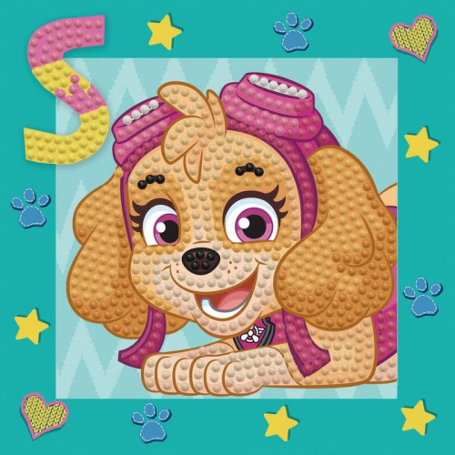 Diamantové maľovanie - Tlapková Patrola Skye - Dotzies