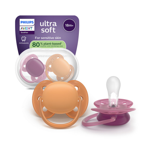 Cumlík Ultrasoft Premium 18 m+ dievča 2 ks Philips Avent