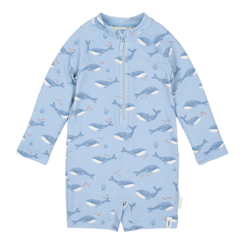 Plavky dlhý rukáv Ocean Splash UPF 40+ Little Dutch