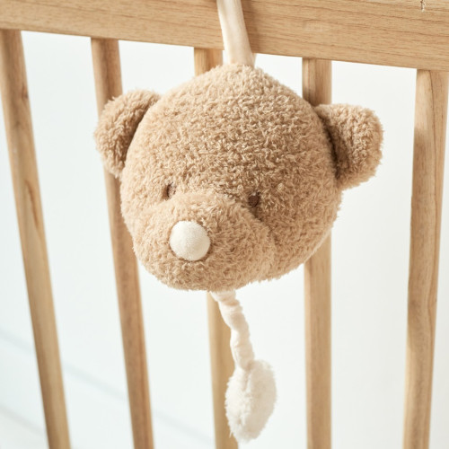 Hračka hudobná Teddy medvedík Nattou 16 cm, 0 m+