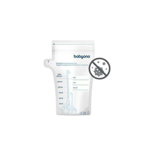 Vrecká na úschovu pokrmu 180 ml Babyono
