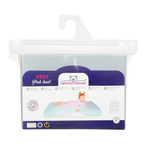 Prestieradlo Jersey s gumou 60 x 120 cm BabyMatex