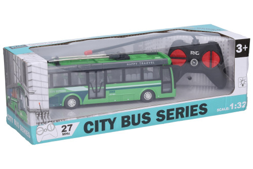 Trolejbus RC na diaľkové ovládanie 21 cm